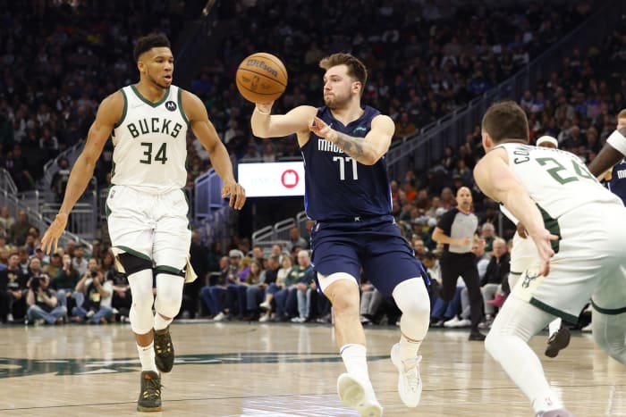 Luka Doncic, Dallas Mavericks, Milwaukee Bucks